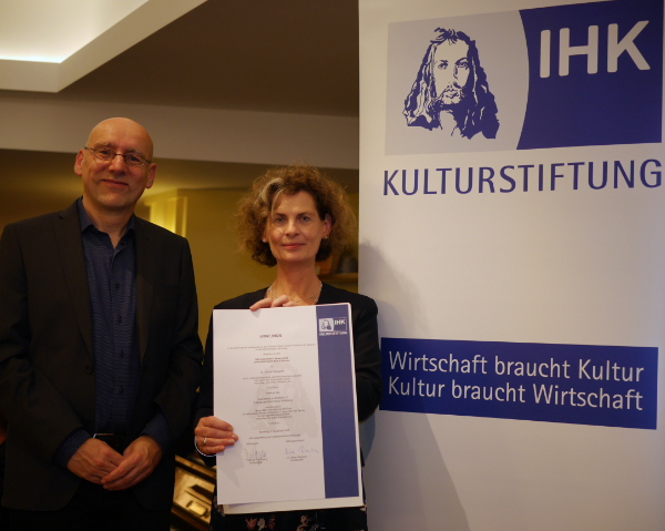 Margit Mohr und Siegfried Straßner, IHK-Preis 2018